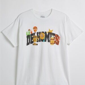ZTRA De' Homies White Tee with Colorful Graphic
